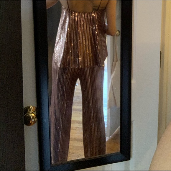 Sequined top and bottom set - Picture 4 of 10